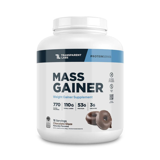 TRANSPARENT LABS Mass Gainer - Chocolate Glaze Donut