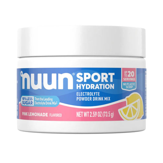 NUUN Electrolyte Powder Drink Mix - Pink Lemonade - 20 Servings