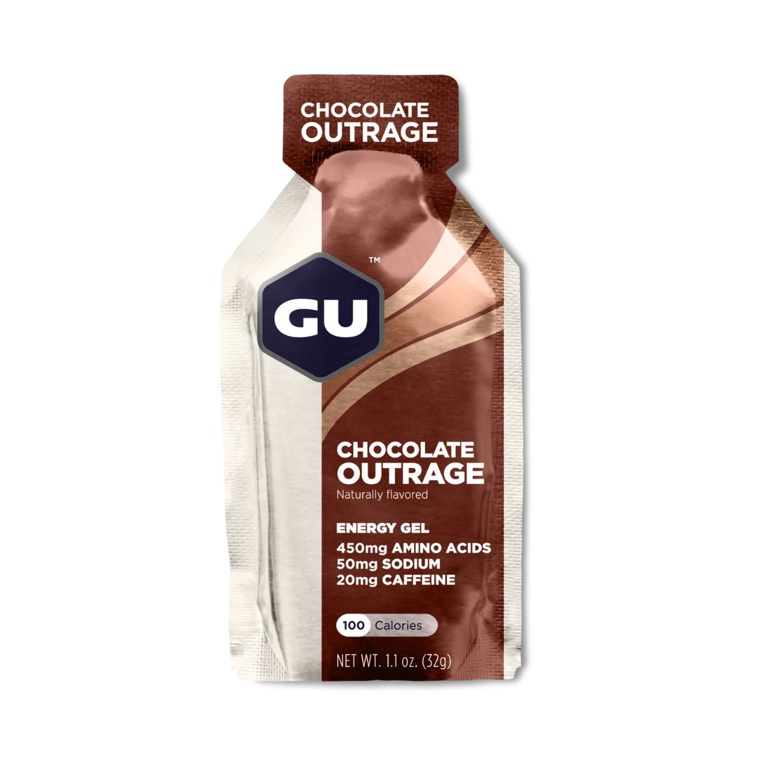 GU Original Energy Gel - Chocolate Outrage - Pack of 8