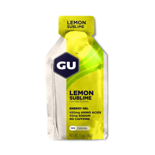 GU Original Energy Gel - Lemon Sublime - Pack of 8