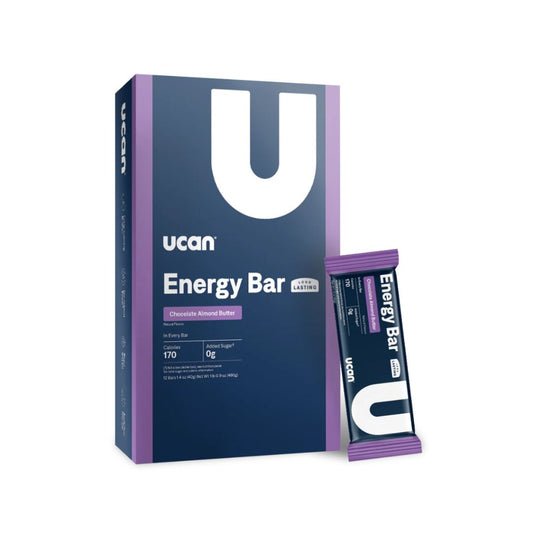 UCAN Energy Bar - Chocolate Almond Butter - Pack of 12