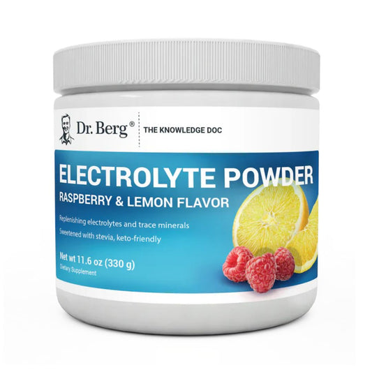 DR. BERG Electrolyte Powder - Raspberry Lemon