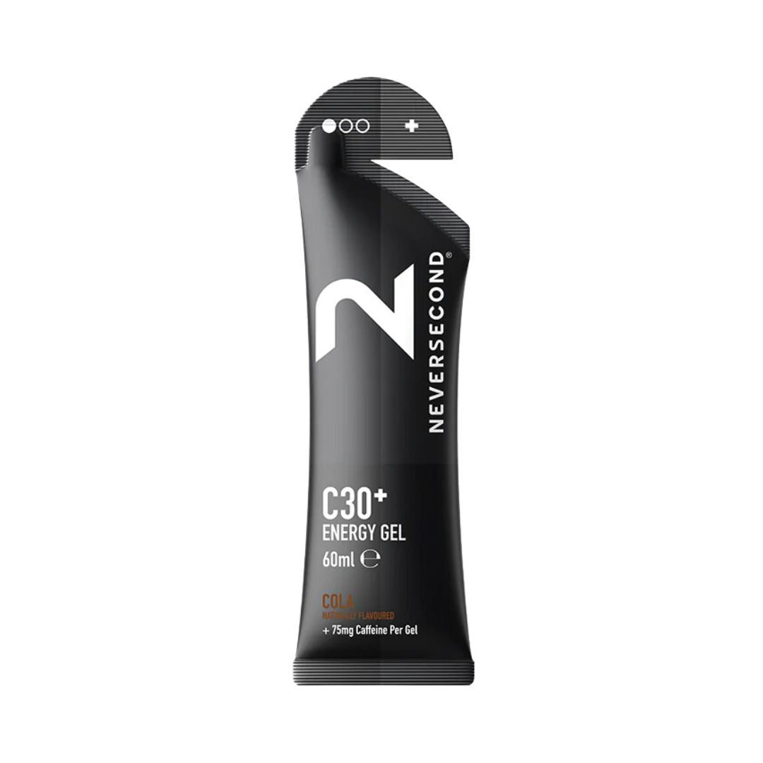 NEVERSECOND C30+ Energy Gel - Cola - Pack of 12