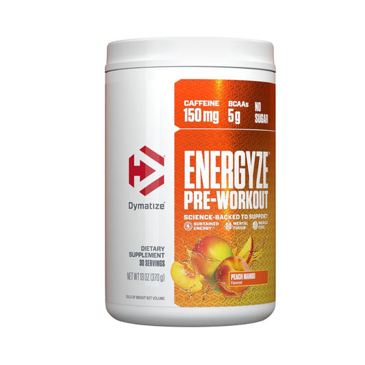 DYMATIZE Energyze Pre‑Workout - Peach Mango