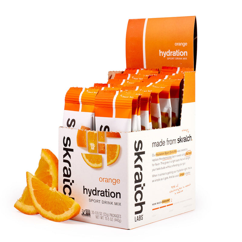 SKRATCH LABS Hydration Sport Drink Mix, Orange, 20 Count