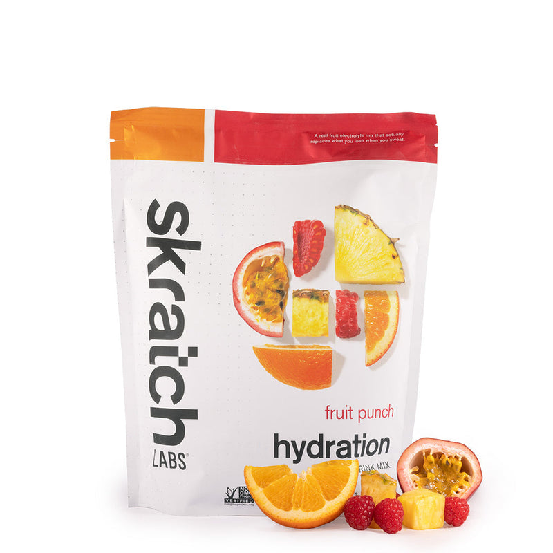 SKRATCH LABS Hydration Sport Drink Mix, Fruit Punch, 60 Servings