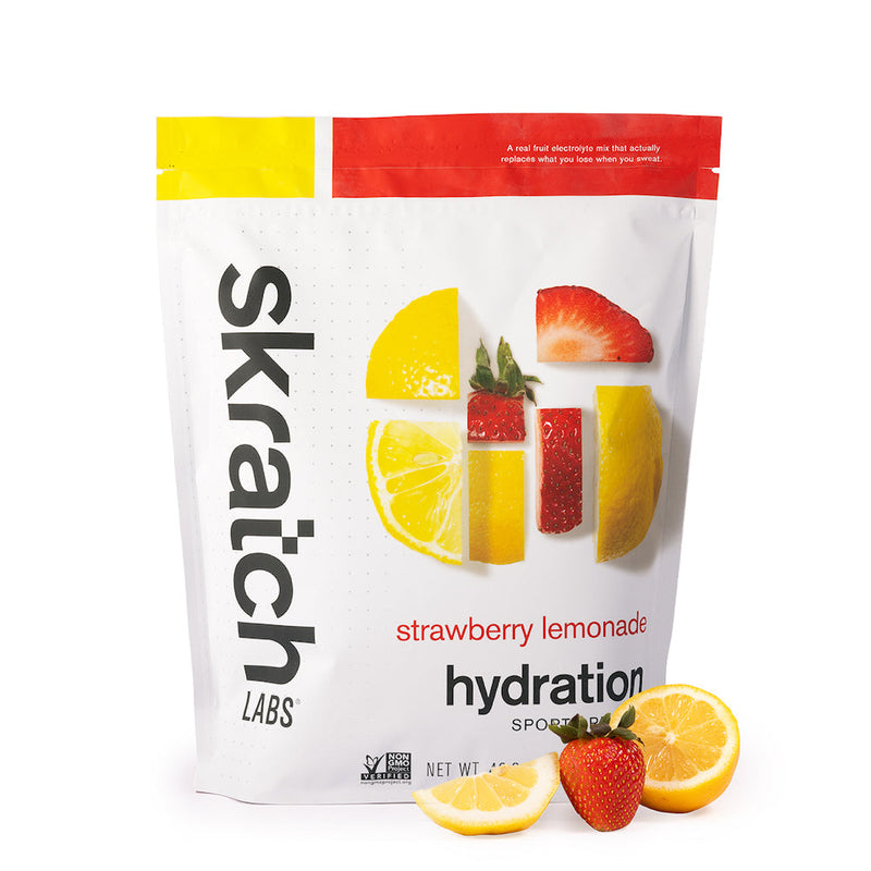 SKRATCH LABS Hydration Sport Drink Mix, Strawberry Lemonade, 60 Servings