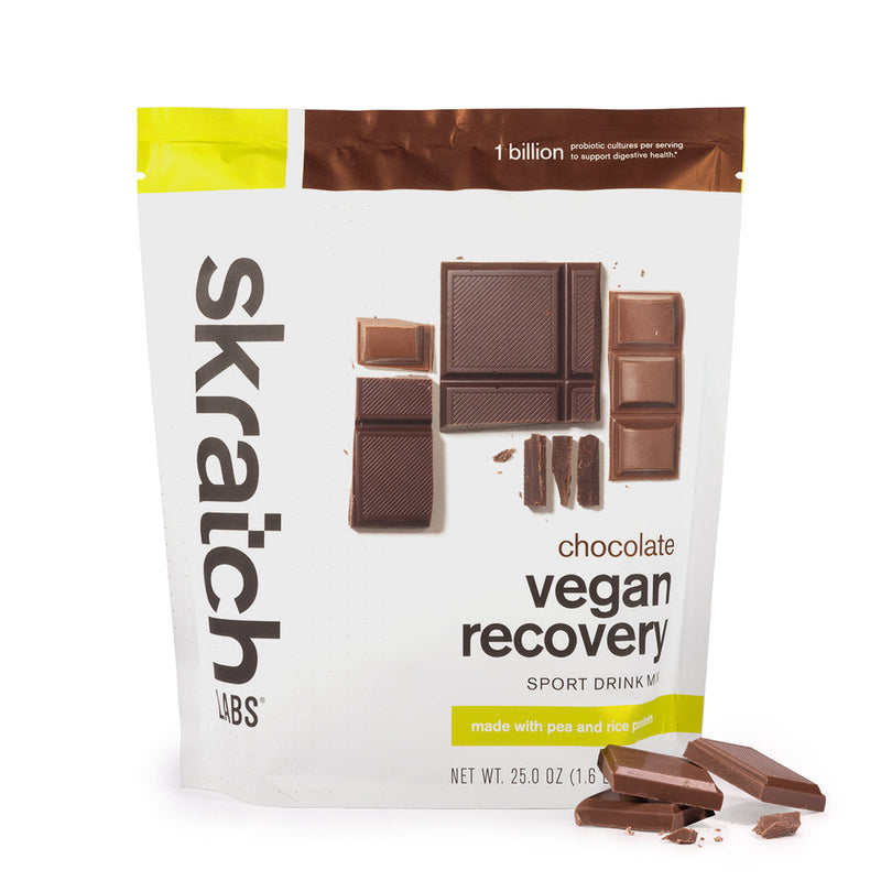 SKRATCH LABS Recovery Sport Drink Mix, Vegan Chocolate, 12 Servings